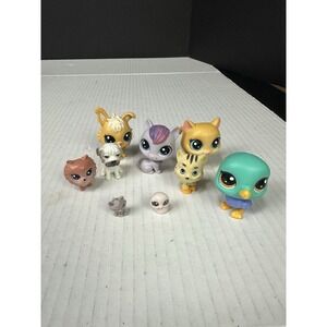 Littlest Pet Shop Mixed Lot Of 9 Figurines